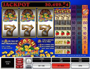 CashSplash 3-Reel Slots